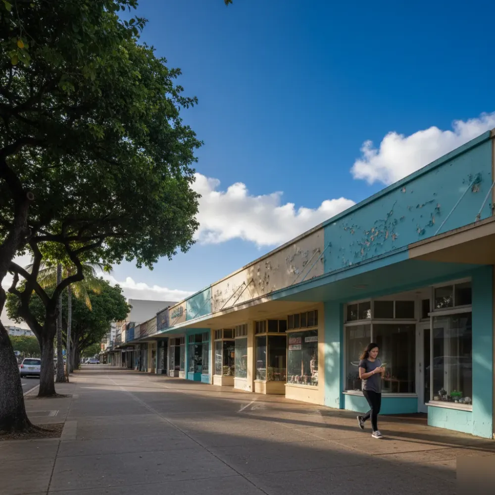 Honolulu local business street scene showing the local digital marketing context.