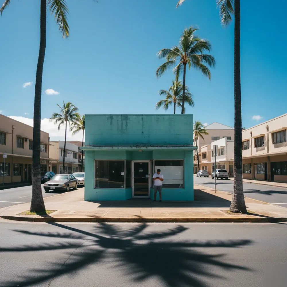 Honolulu service business storefront in a local marketing context.